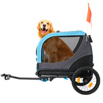 ClevrPlus 2-in-1 Pet Bike Trailer & Large Foldable Dog Stroller Pet Cart Carrier (CL_CLP802631) - Main Image